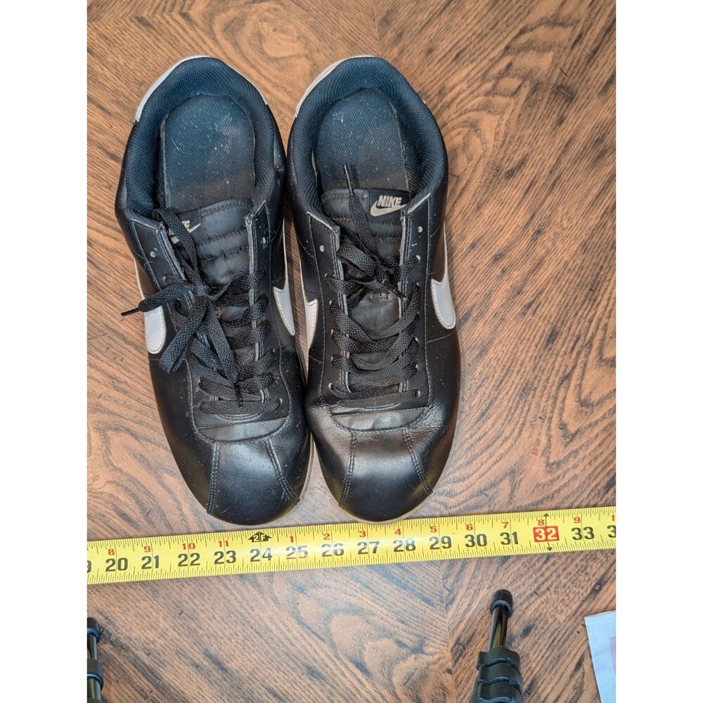 Nike Cortez Black White Sneaker Men's Athletic Shoe Size 13 DM4044-001 - Picture 3 of 7